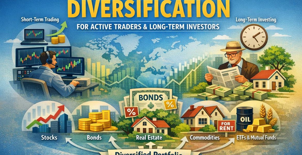 A Guide to Diversification for Active Traders and Long-Term Investors