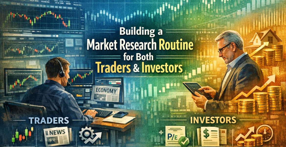 Building a Market Research Routine for Both Traders and Investors