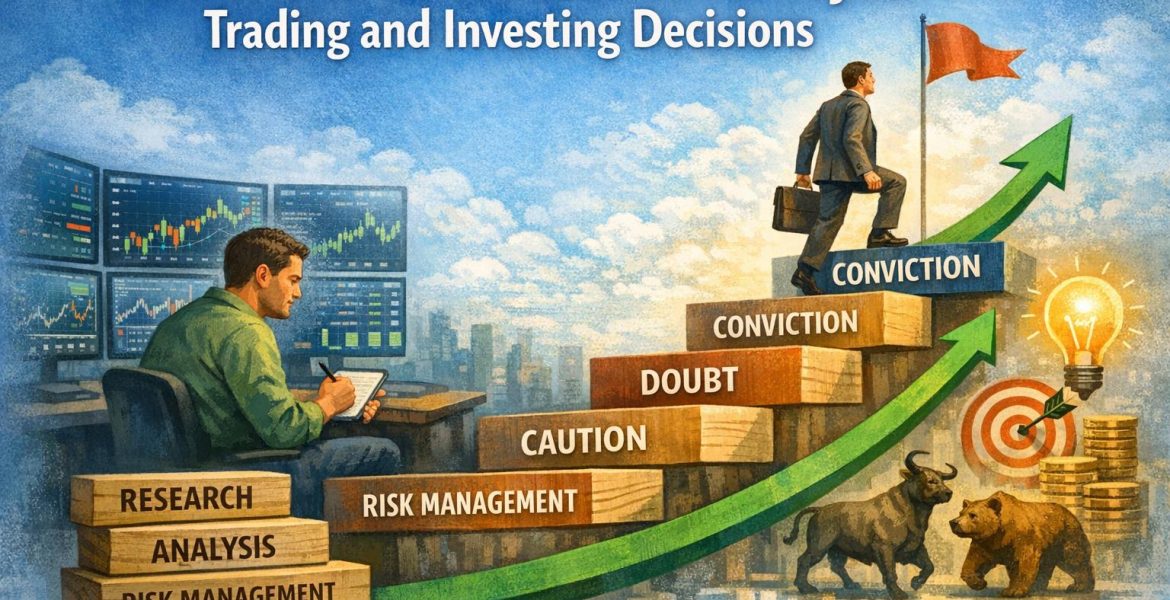 How to Build Conviction Gradually in Trading and Investing Decisions