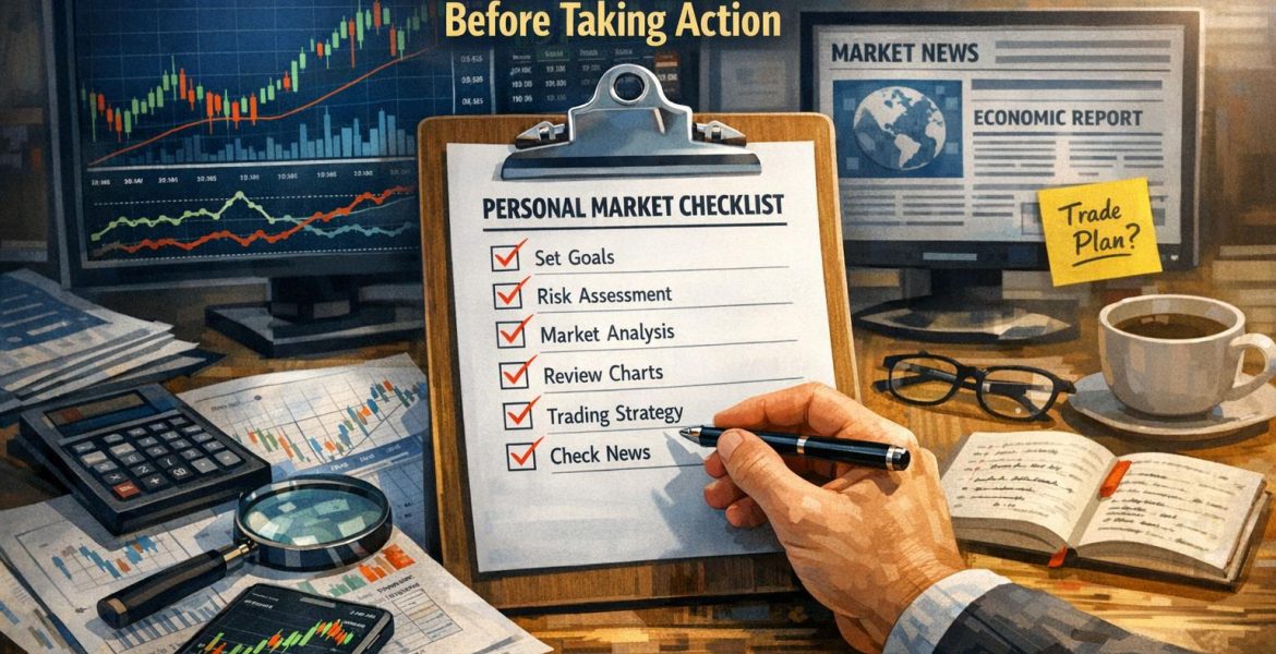 How to Build a Personal Market Checklist Before Taking Action