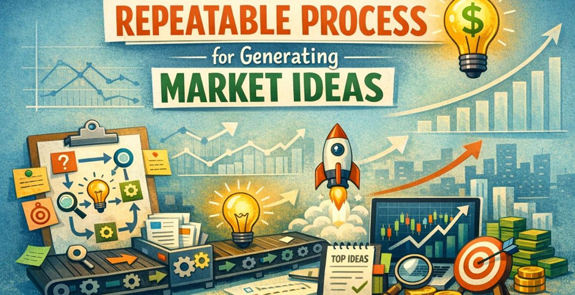 How to Build a Repeatable Process for Generating Market Ideas