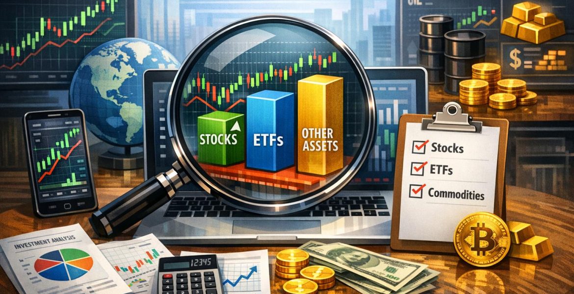 How to Compare Opportunities Across Stocks, ETFs, and Other Assets