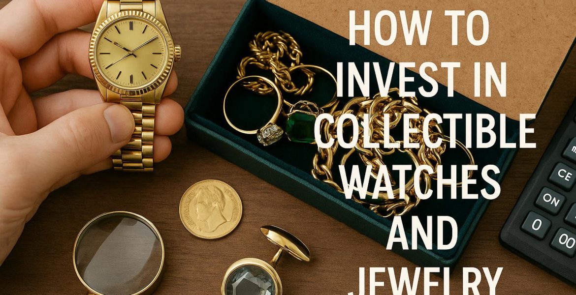 How to Invest in Collectible Watches and Jewelry