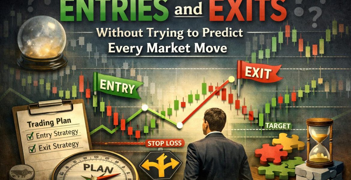 How to Plan Entries and Exits Without Trying to Predict Every Market Move