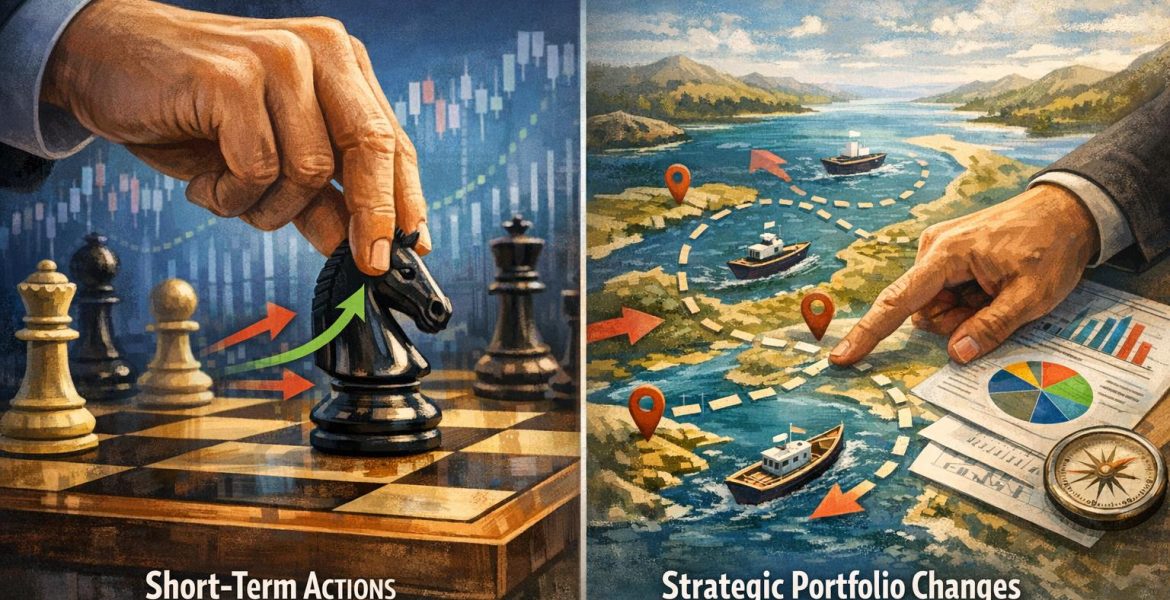 The Difference Between Tactical Moves and Strategic Portfolio Changes
