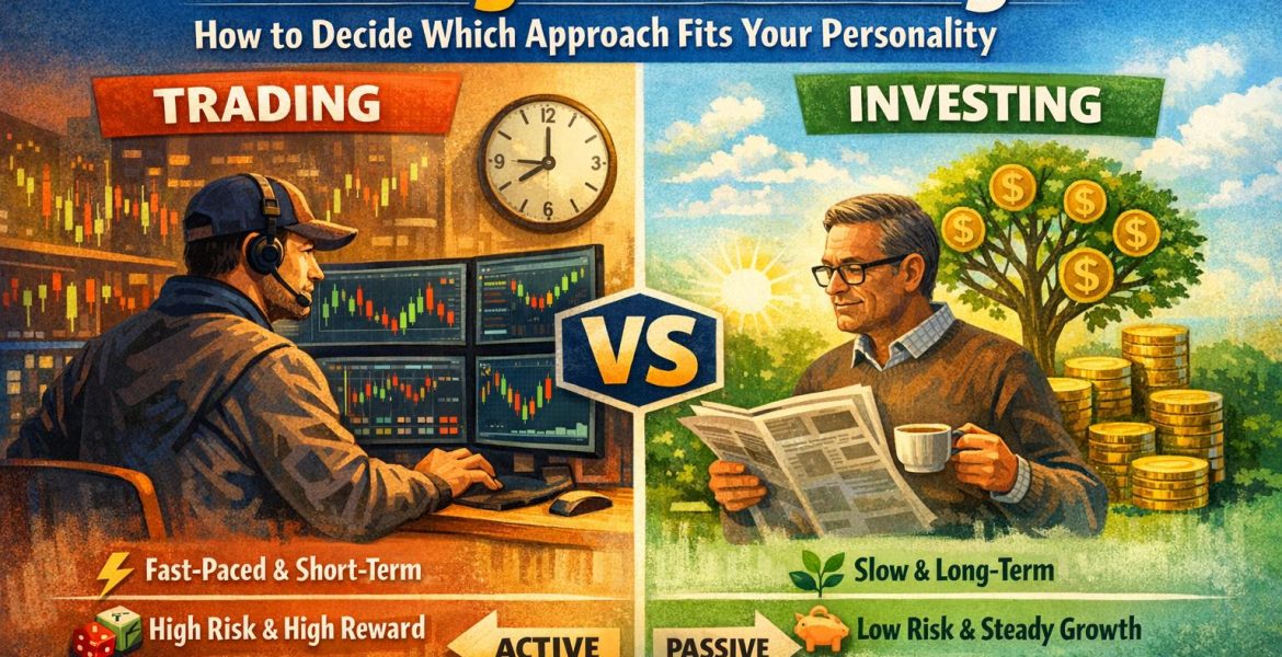 Trading vs. Investing: How to Decide Which Approach Fits Your Personality